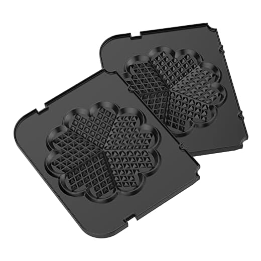 Waffle Plates for Cuisinart Griddler GR-4NP1 5-in-1,Cuisinart Waffle Plates for Griddler, Cuisinart Griddler Waffle Plates, Nonstick coating baking waffle plates,2 pcs