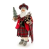 MacKenzie-Childs Aberdeen Santa Claus, Santa Statue Christmas Decoration for Home