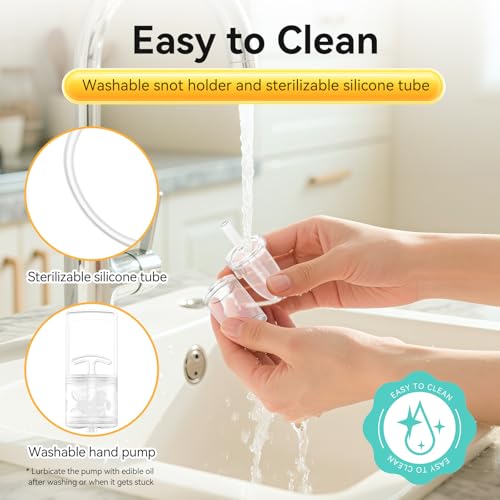 image for Pumpinose Nasal Aspirator for Baby and Toddler Nose Clearing with Hand