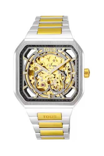 TOUS Reloj D-Bear Mujer Automático (Dorado y Plata) Ref. 3000137700