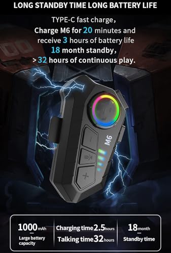 Casque moto modulable Bluetooth homologué ECE pour adulte - 5