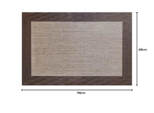 Alfombra vinílica Screen Floor premium texturizada en marrón 4