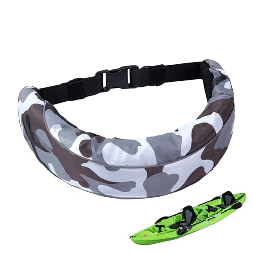 Ceinture gonflable réutilisable à flottaison rapide pour natation et surf
