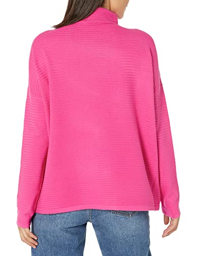 French Connection Women's Babysoft High Neck Jumper, Bright Prosecco Pink, L #TOP1