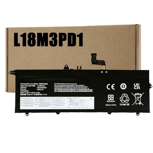Batterie L18C3PD1 résout les pannes de charge ThinkBook T14s