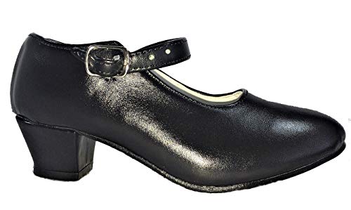 Chaussures de flamenco et danses espagnoles couleur noire - 3