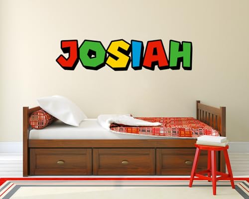 Vinilo decorativo Super Mario personalizado para pared miniatura 7