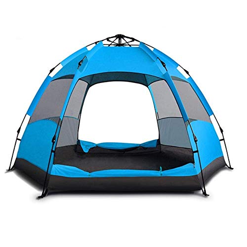 Carpa hexagonal impermeable para 3-5-7 personas miniatura 1