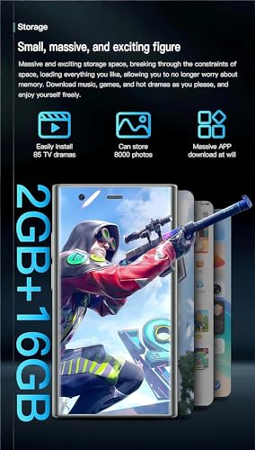 Broisae S32PRO0 Mini Phone Unlocked Cellphone 3G Mini Smartphone Android 8.1 World Smallest Phone 3.0 Small Smartphone Dual Sim Cell Phones Touch Screen 2Gb Ram 16Gb Rom S23Pro Mobile Phone thumb #7