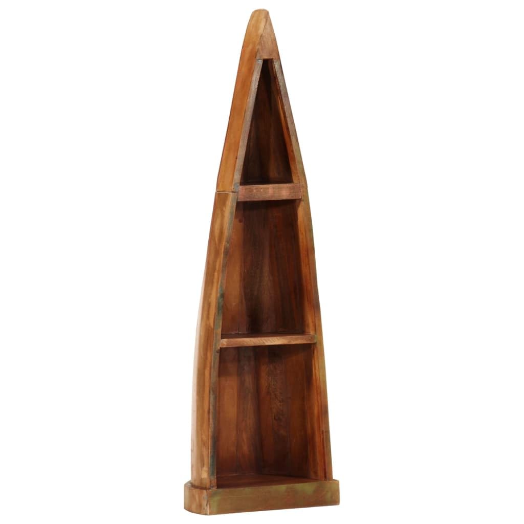 Solivagant Regal Boot-Look 39x27x127 cm Altholz Massiv, Möbel,Regalsysteme,Bücherregale Bücherschränke, 9.56 kg-4009373