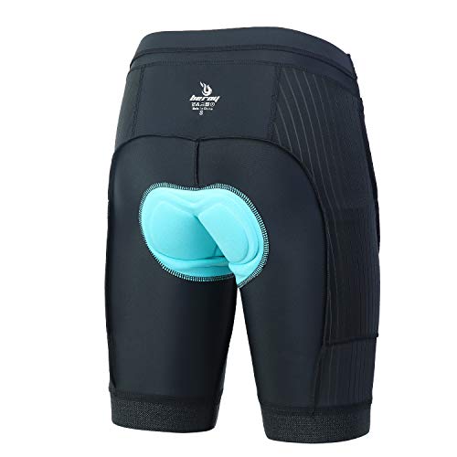 Image of Beroy Women's Triathlon Shorts with 3D Gel Padded, Cycling and Spinning Pants.