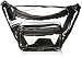 Clear Fanny Pack Stadium Security Approved Waist Bag for Events, Games, and Concerts Transparent