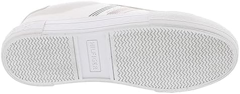 Tommy Hilfiger Women's Andrei Sneaker, White Stripe Multi, 5.5 | Image 2