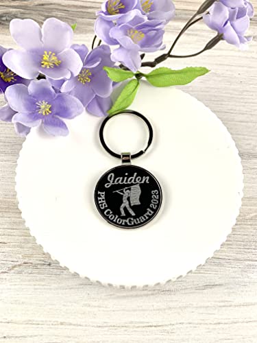 Color Guard Senior Gifts, Color Guard Senior Keychain, Color Guard Senior Night Gift, Color Guard Keychain, Color Guard Gifts3