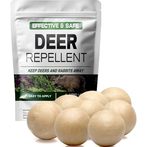 LAQDECDV Deer Repellent 8-Pack