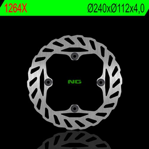Disque de frein NG 1264X Ø240mm avec épaisseur 4mm pour moto et scooter