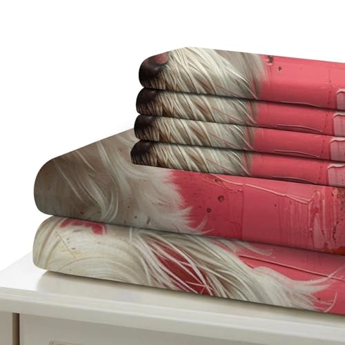 Parure de lit microfibre super douce 220x240cm imprimé 3D - 6