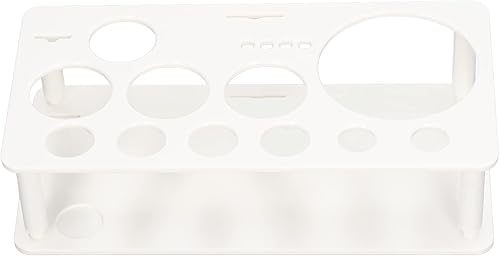 Yosoo Kit de barman de plástico, organizador de coctelera a prueba de pérdidas, herramienta para mezclar bebidas, hogar, bar, fiesta (color blanco,