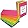 Better Office Products Lined Sticky Notes 4x6, 10 Pack (500 Sheets), Lined Post It Notes 4x6 Assorted Bright Colors, Strong Adhesive, Large Notes for Office School Memos