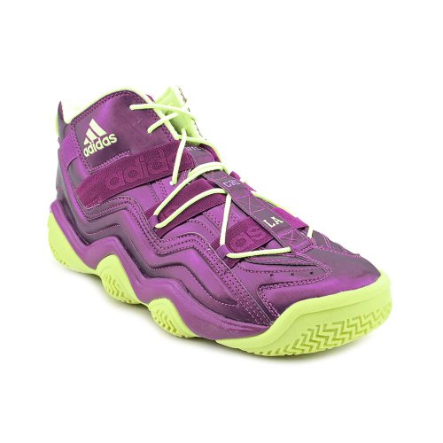 adidas Top Ten 2000 Men's Basketball Shoes Purple/Electric Green g59159 (8.5 D(M) US)