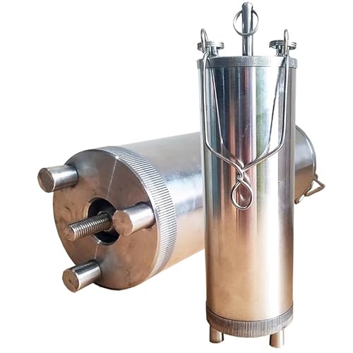 HDYZJQ 300 500 1000 Ml Bottom Sampling Device for Fuel Oil/Petroleum/Hydraulic Oil/Synthetic Oil, Stainless Steel Portable Handheld Oil Bucket Sampling Kit W/Rope(1000ml/35 fl oz)