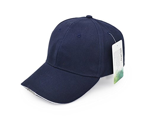 Image of Hands Free Rechargeable LED Baseball Cap Hat for Outdoor Hip Hop Party Holiday