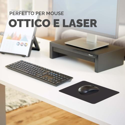 29704 - tappetino mouse in gomma con base antiscivolo - Mousepad - Immagine 4