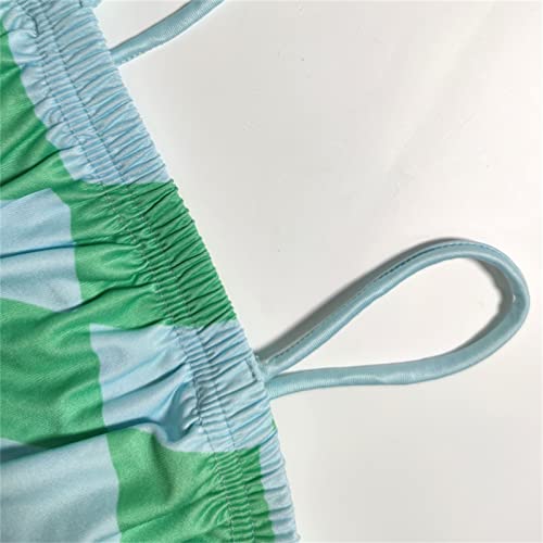 Conjunto de calças compridas sem mangas de algodão com estampa de verão para bebês recém-nascidos ro