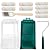 YiBaiBrush Paint Roller Kit, 13 Piece Set, 4 Inch Small Microfiber Roller Covers, Paint Tray with Liners, Paint Brush for Walls, Mini Roller for Painting, Painting Supplies for House Painting