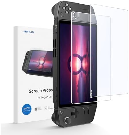 JSAUX 2-Pack Screen Protector for Legion Go, Anti Glare Screen Protector