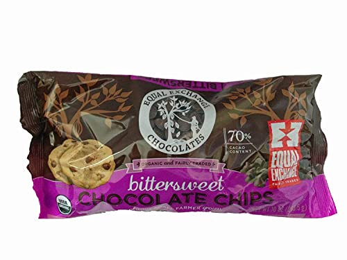 Equal Exchange Bittersweet Chocolate Chips (10 Oz.) (6 - (10 Ounce Bags)) #TOP1