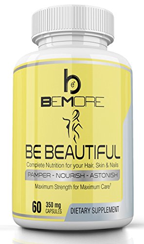 BE Beautiful | Best Hair Skin and Nail 3-in-1 Formula | Gummies Cant Deliver Our 5000 mcg Biotin Supplement Plus Folate, Calcium, MSM, NAC, Multivitamins and Bamboo Extract for Age-Defying Beauty! BE Beautiful | Best Hair Skin and Nail 3-in-1 Formula | Gummies Cant Deliver Our 5000 mcg Biotin Supplement Plus Folate, Calcium, MSM, NAC, Multivitamins and Bamboo Extract for Age-Defying Beauty!