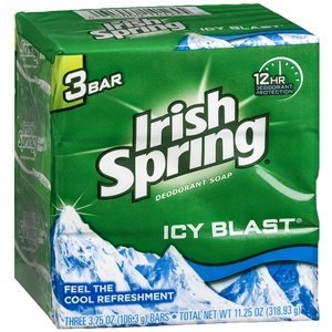 Deodorant Bath Soap ICY BLAST Pack of 3 Bars (106.3 g*3) 318.9 Gms