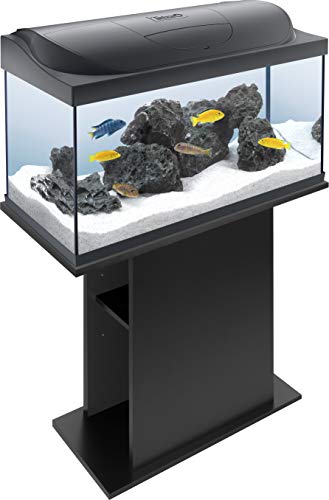 Tetra Aquarium Unterschrank - speziell für Starter Line 105 L Aquarien entwickelter Aquarium Tisch für sicheren Stand, Farbe: Schwarz