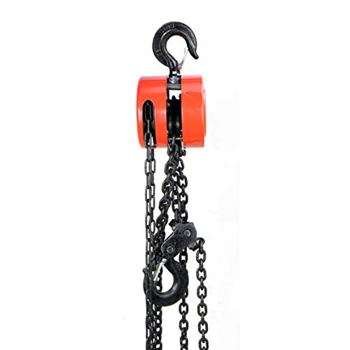 Xtremepowerus 4000Lb Capacity 2 Ton Chain Hoist Winch Lift Hoists Hooks Industrial Grade Steel Construction Building Garages Warehouse Automotive Machinery #TOP2