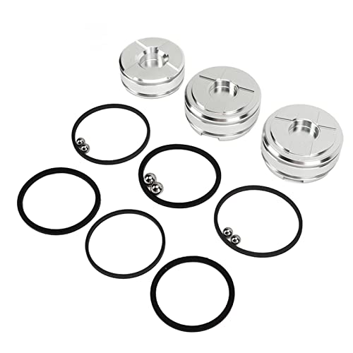 Naroote Jeu de Pistons D'accumulateur D'énergie sans Broches Durables, pour Transmission 4L60E 4L65E 4L70E, Installation Facile, 15 Pièces