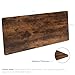 VIVO Rustic Vintage Brown 60 x 24 inch Universal Solid One-Piece Table Top for Standard and Sit to Stand Height Adjustable Home and Office Desk Frames, DESK-TOP60N