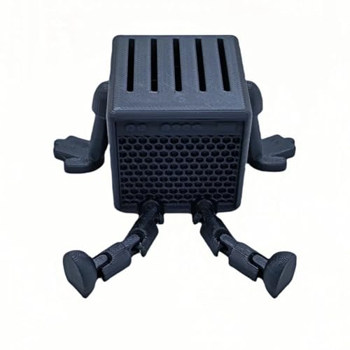 Jalzdieod - Caja de almacenamiento con diseño de púa para ukelele personalizable, diseño de púa...