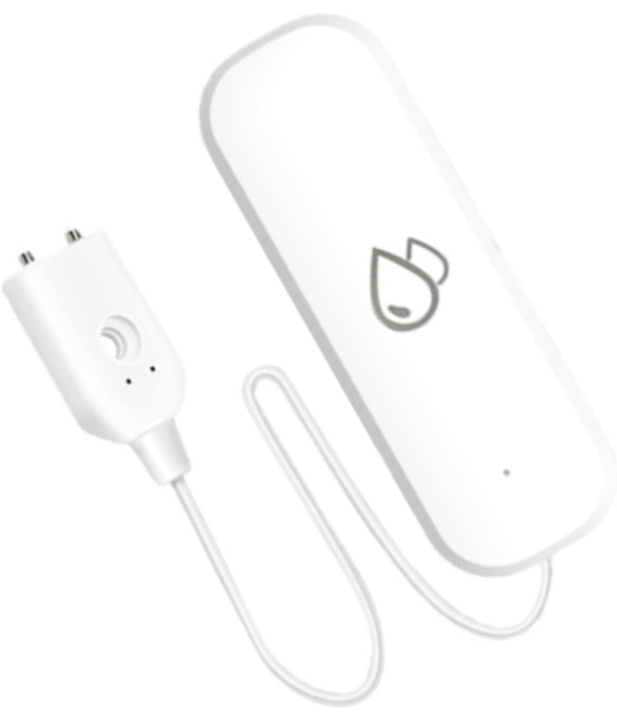 Wassereintauchsensor, Tuya Wasserdetektor, Wasserleckage-Tauchsensor, APP Remote Control, WLAN, Wasserleckalarm, Weiß, 4 Stück