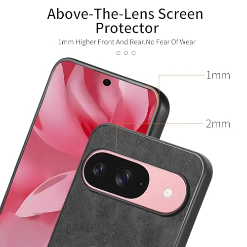 Protector d'écran Pixel 10 verre trempé et coque silicone support