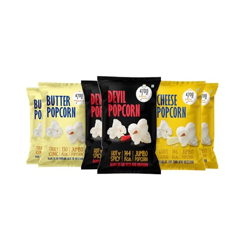 4700BC Assorted Jumbo Popcorn, Pack of 6, 290g (Devil popcorn x 2, Cheese Popcorn x 2, Butter Popcorn x 2) (B0D6RX4PMX) Amazon Price History, Amazon Price Tracker