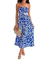 Blue and White Floral