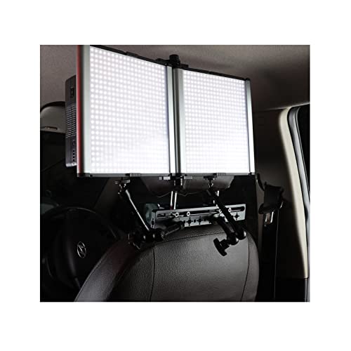 PROAIM Headrest Car Mount for in-Car Rigging Cameras Setups. Multiple Mounting Threads & Holes - Image 2