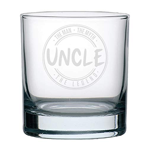 Veracco-The-Man-The-Myth-Uncle-The-Legend-Whiskey-Glass-Funny-Birthday-Gifts-Fathers-Day-Birthday-Gifts-For-New-Dad-Daddy-Stepdad-Clear Veracco The Man The Myth Uncle The Legend Whiskey Glass Funny Birthday Gifts Fathers Day Birthday Gifts For New Dad Daddy Stepdad Clear