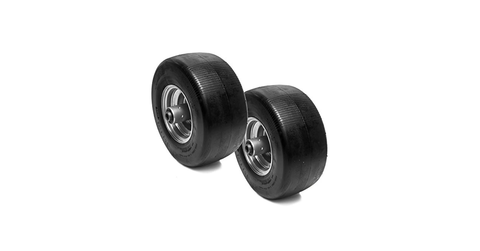 Amazon.com: 2PK Flat Free Tire Assemblies for Hustler 13x6