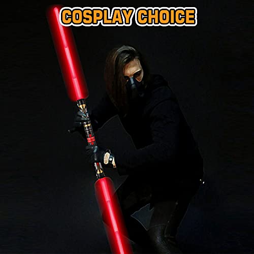 6 Pack Light Up Saber 3 Colors, 2-In-1 Led Dual Light Swords With Fx Sound (Motion Sensitive) And Telescopic Handle For Multiplayer Galaxy War Fighter Warriors, Xmas Present Kids Party Gift #TOP2