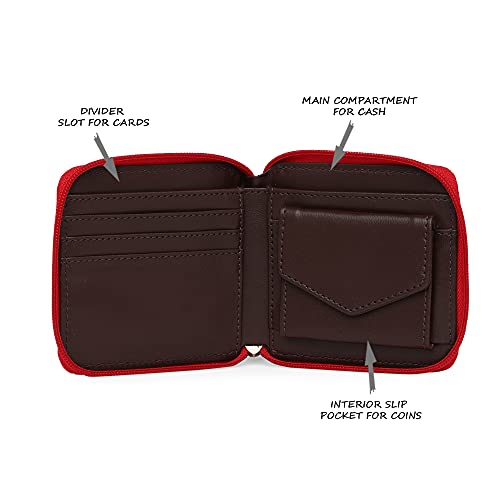 Image of Lavie Women's Sacy Wallet | Ladies Stylish Purse Bag | Zip Around Wallet | Gift for Women
