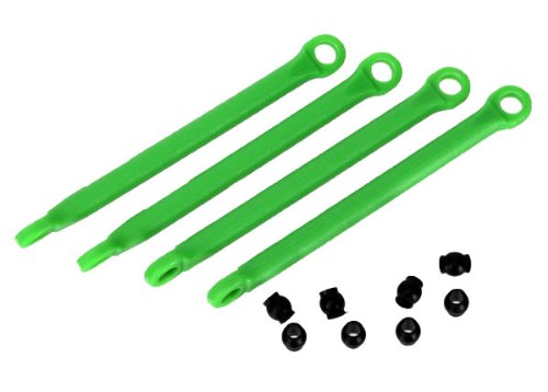 Traxxas 7118G 1/16 Scale Green Push Rod Set with Hollow Balls (set of 4)