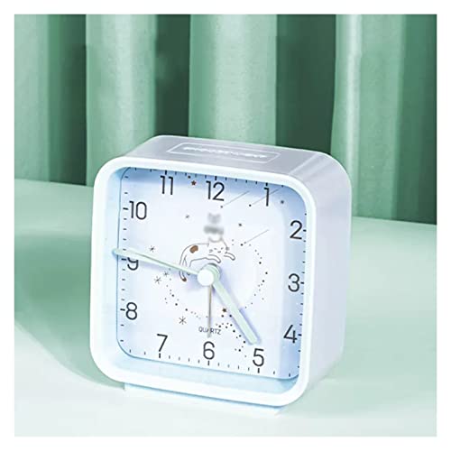 Despertador con luz nocturna silencioso a pilas para dormitorio infantil y juvenil 2