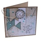 Diseño plegable – un gran conjunto de tarjetas plegables en blanco, con espacio suficiente para crear ilustraciones o mensajes personalizados; ideal para usar al crear tarjetas hechas a mano, invitaciones de boda, tarjetas save the date, anuncios de nacimiento y más